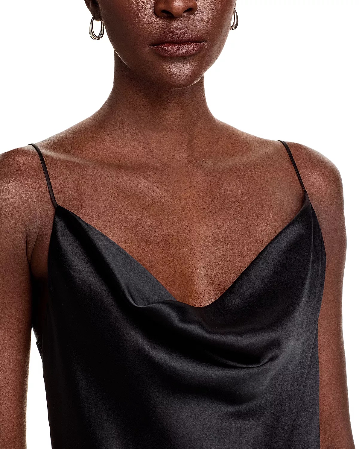 Calista Silk Cowl Neck Camisole - 4