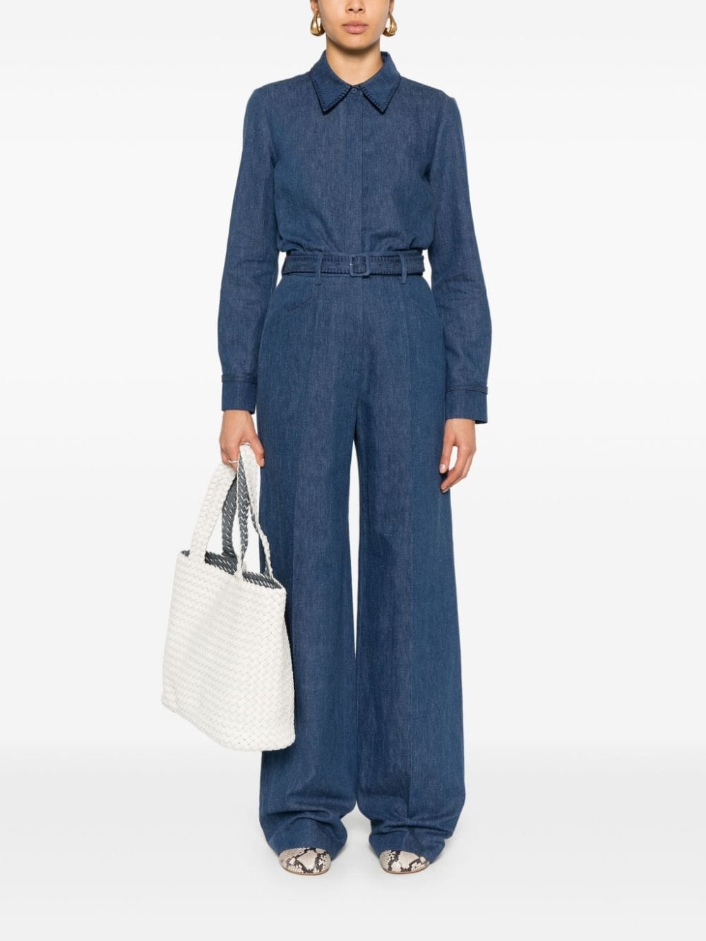 Norman wide-leg jeans - 2