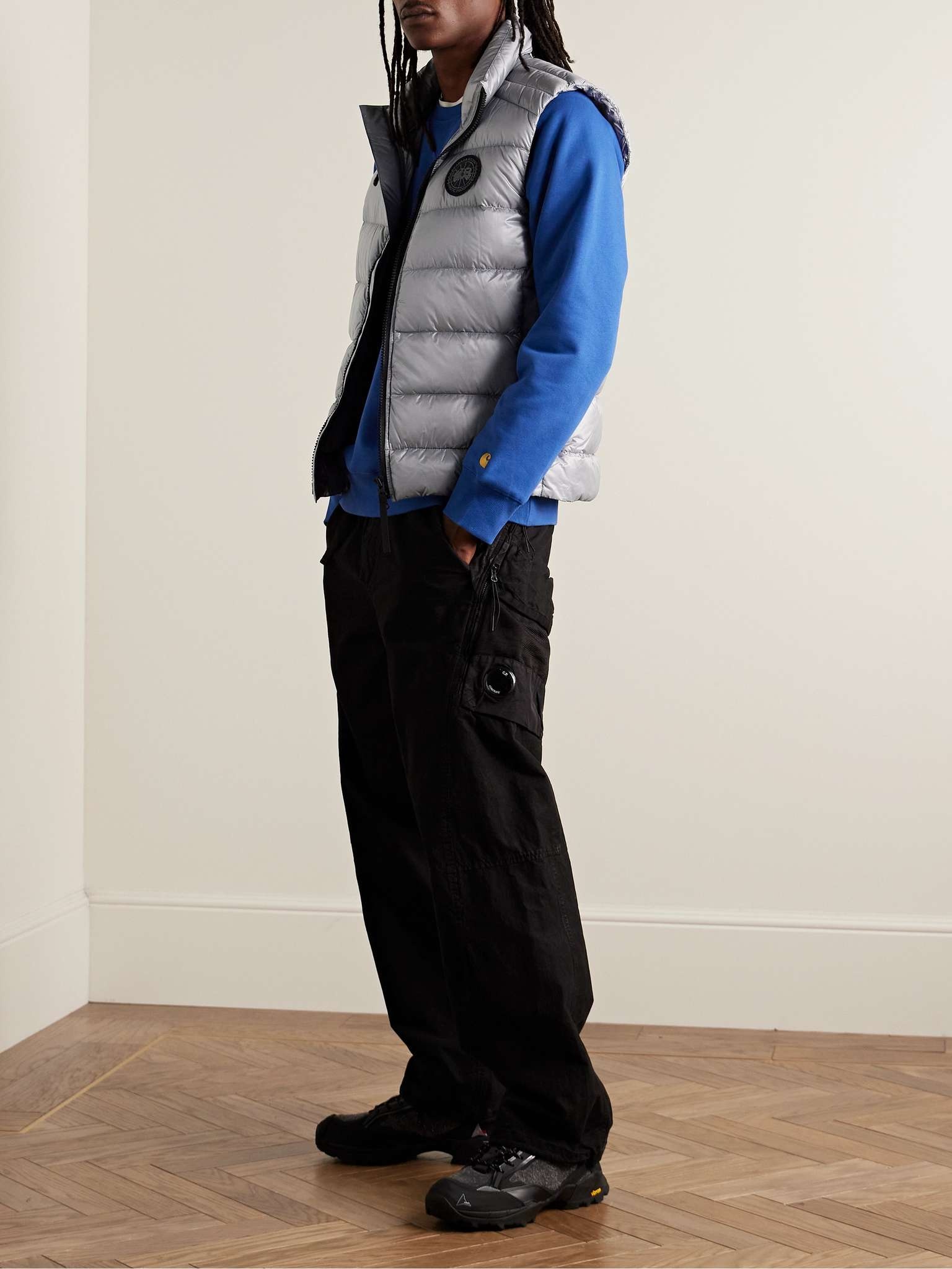 Crofton Slim-Fit Logo-Appliquéd Quilted Nylon-Ripstop Down Gilet - 2