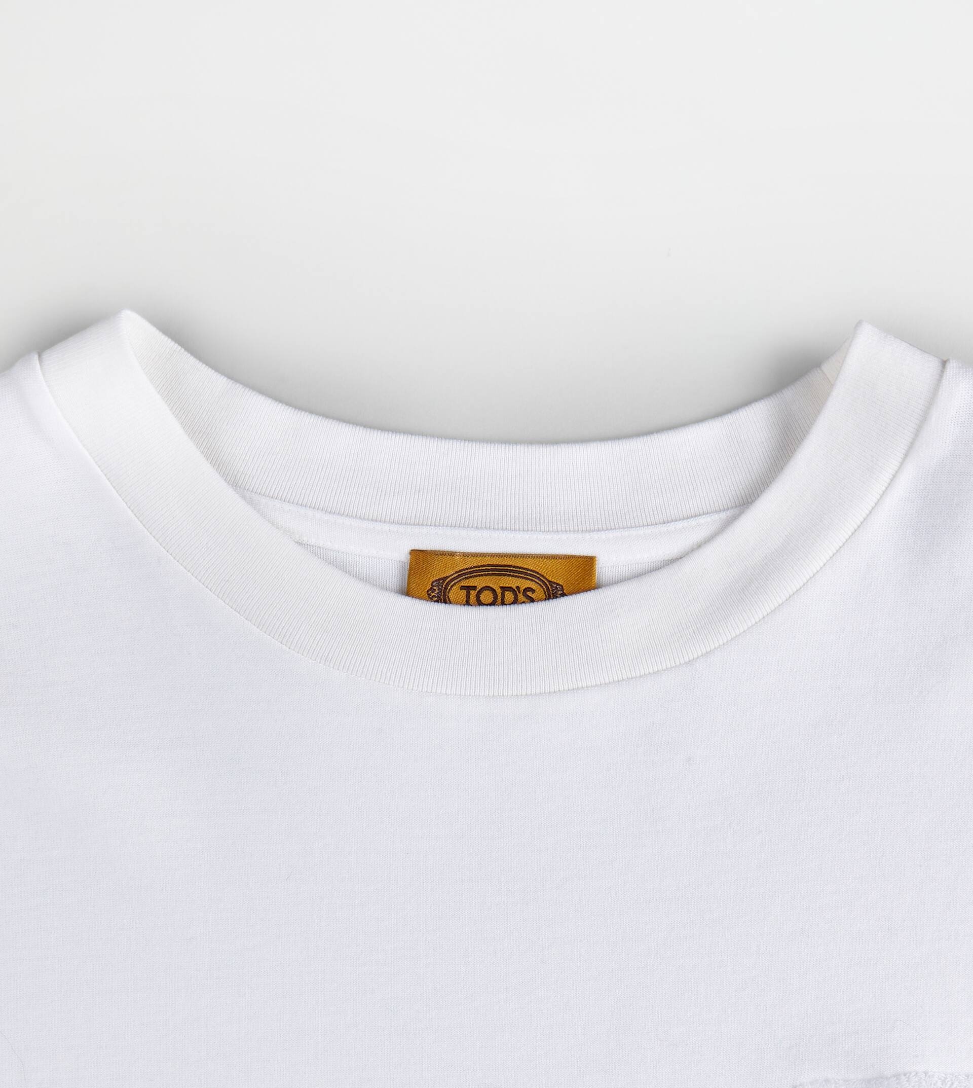 ROUND NECK T-SHIRT - WHITE - 5