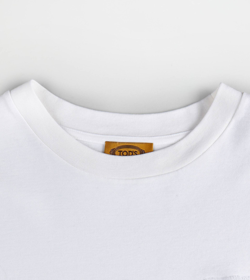 ROUND NECK T-SHIRT - WHITE 5