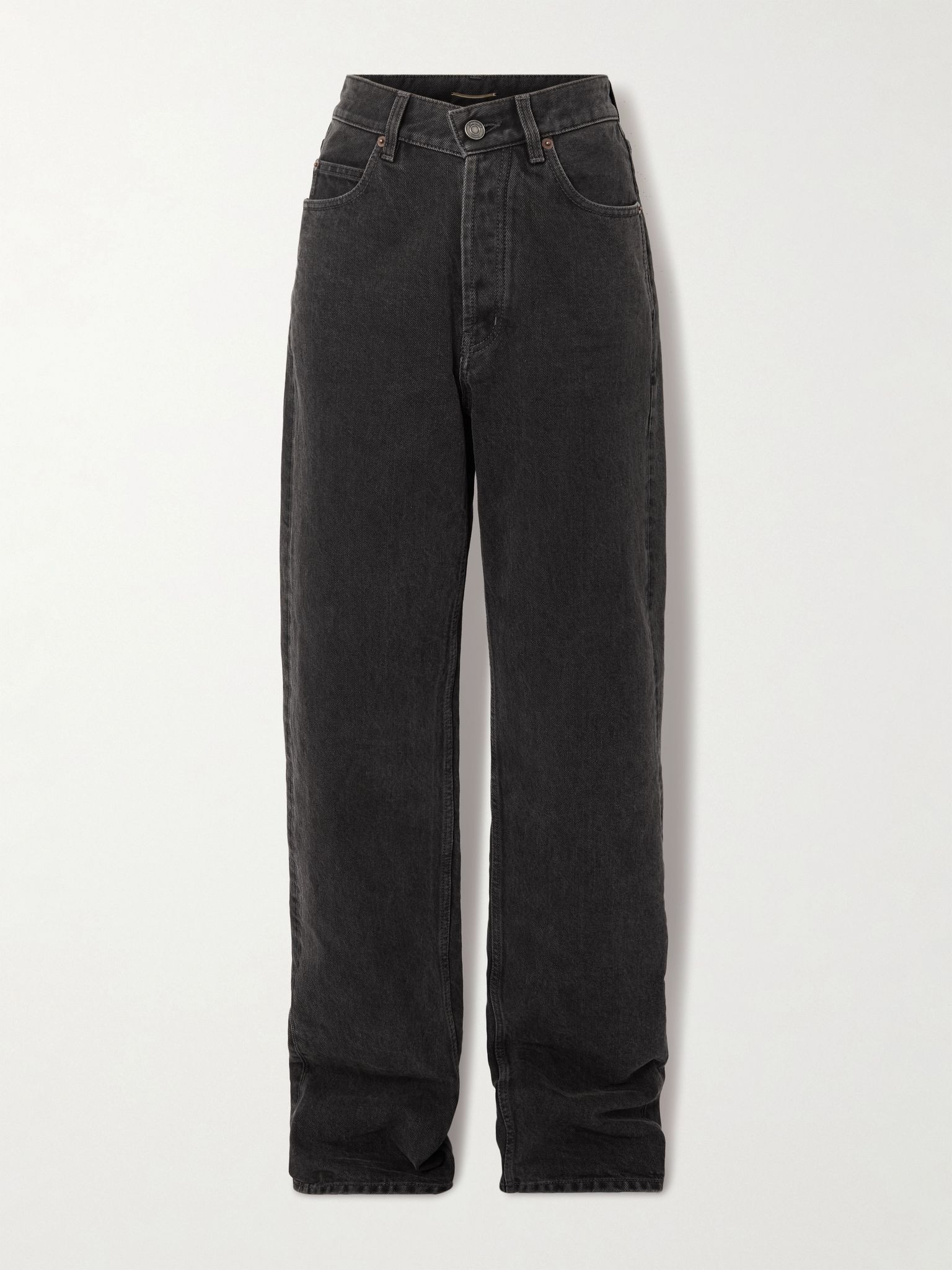 Straight-leg jeans Black - 1