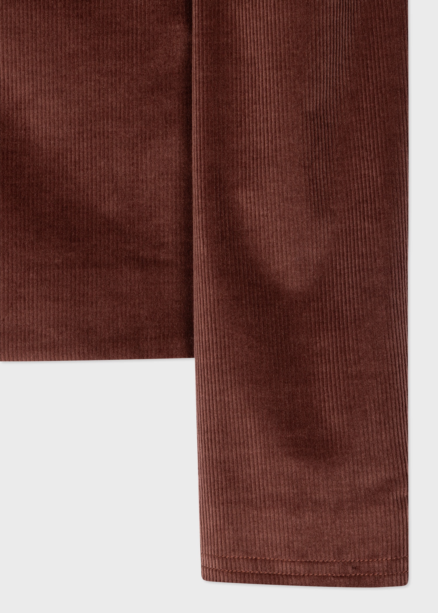 Brown Cropped Corduroy Jacket - 3