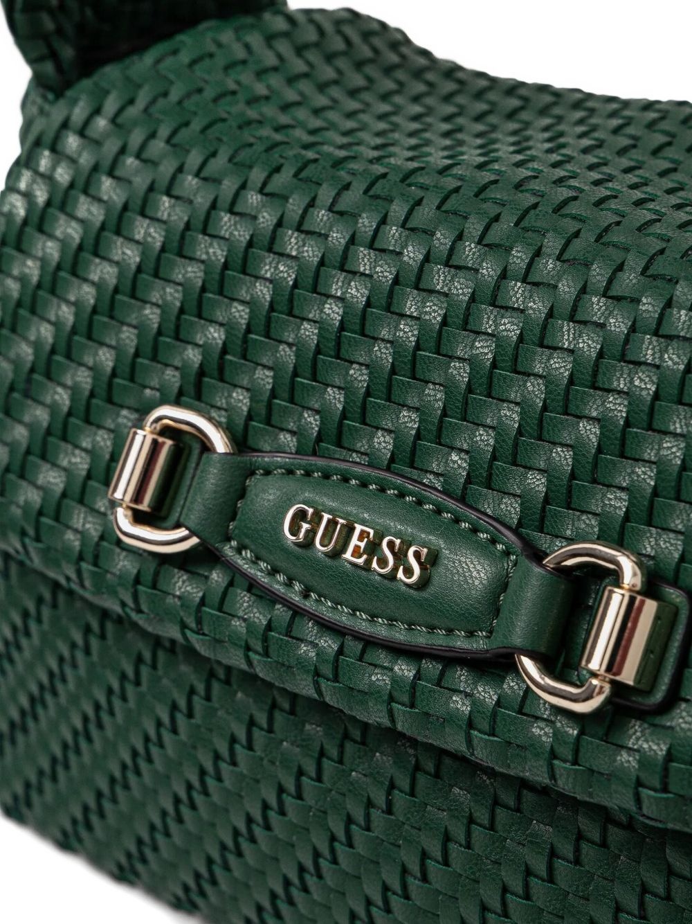 Francy woven leather shoulder bag - 5