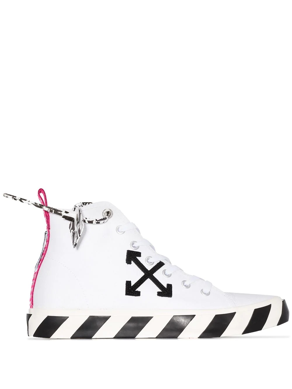 Arrows patch high-top sneakers - 1