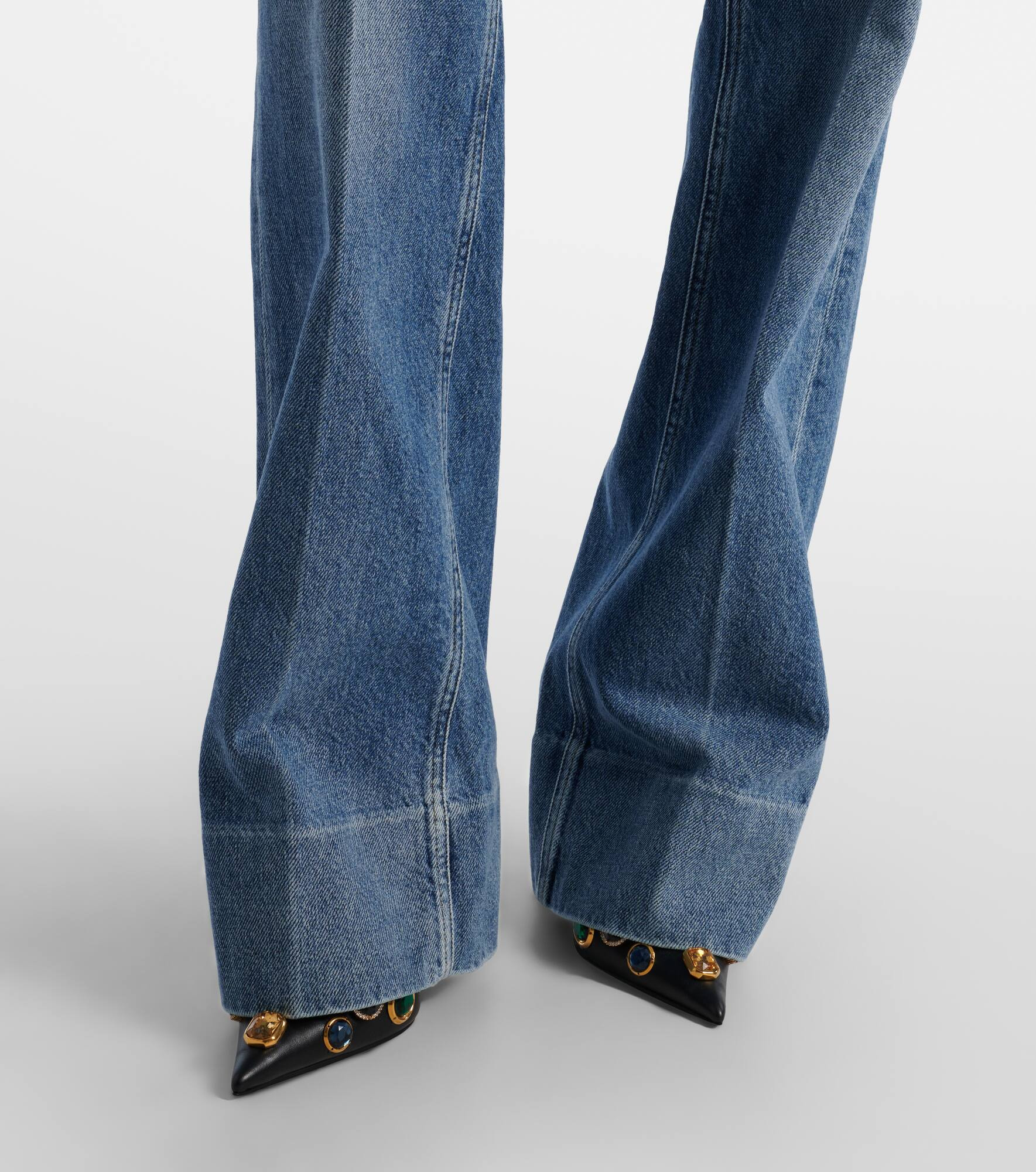 High-rise straight jeans - 5