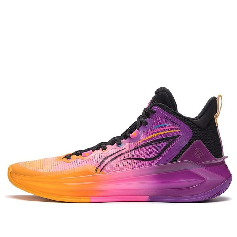 Li-Ning LiRen 3 'Orange Purple Black' ABAS091-3 - 1