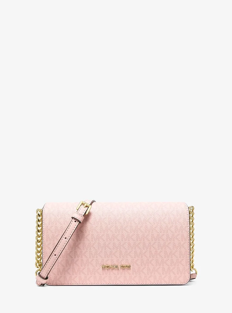Jet Set Medium Signature Logo Crossbody Bag - 1
