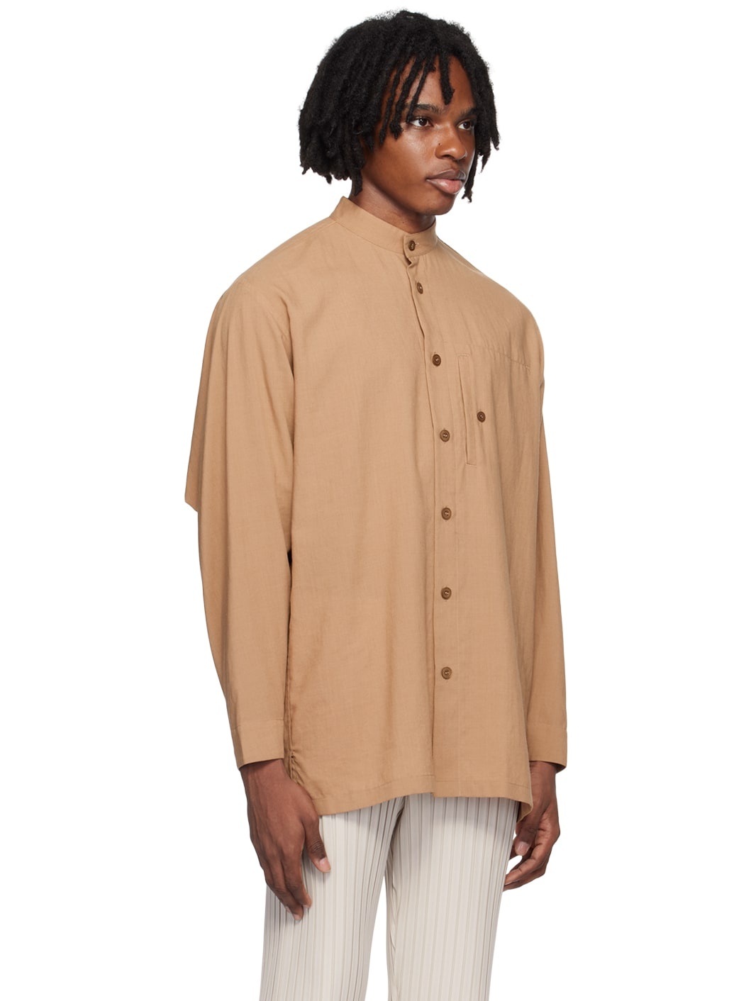 Tan Pocket Shirt - 2