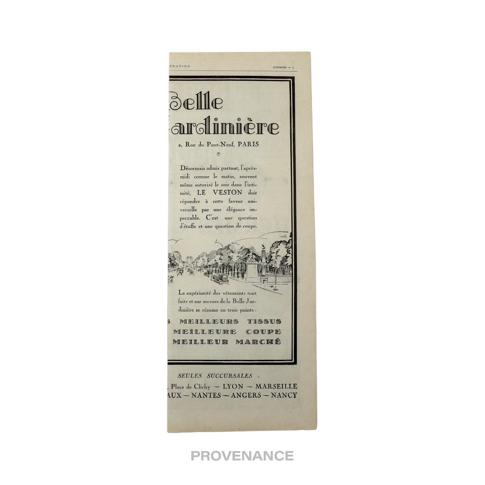 Hermes Antique Vintage Newsprint Ad - SELLIER MAROQUINIER - 4