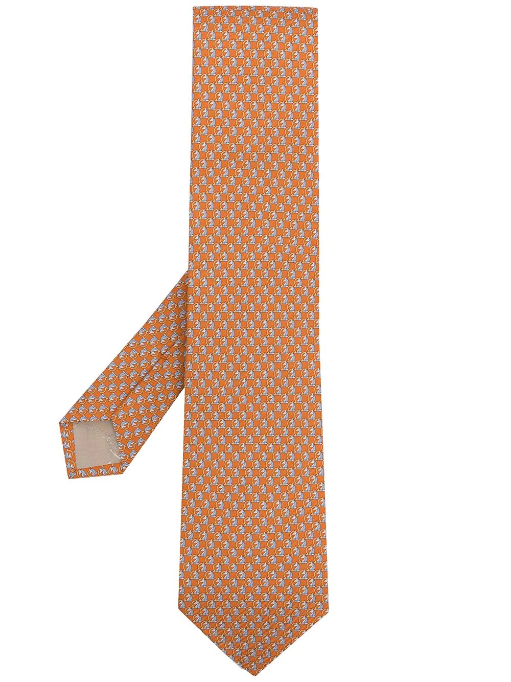 animal-pattern tie - 1