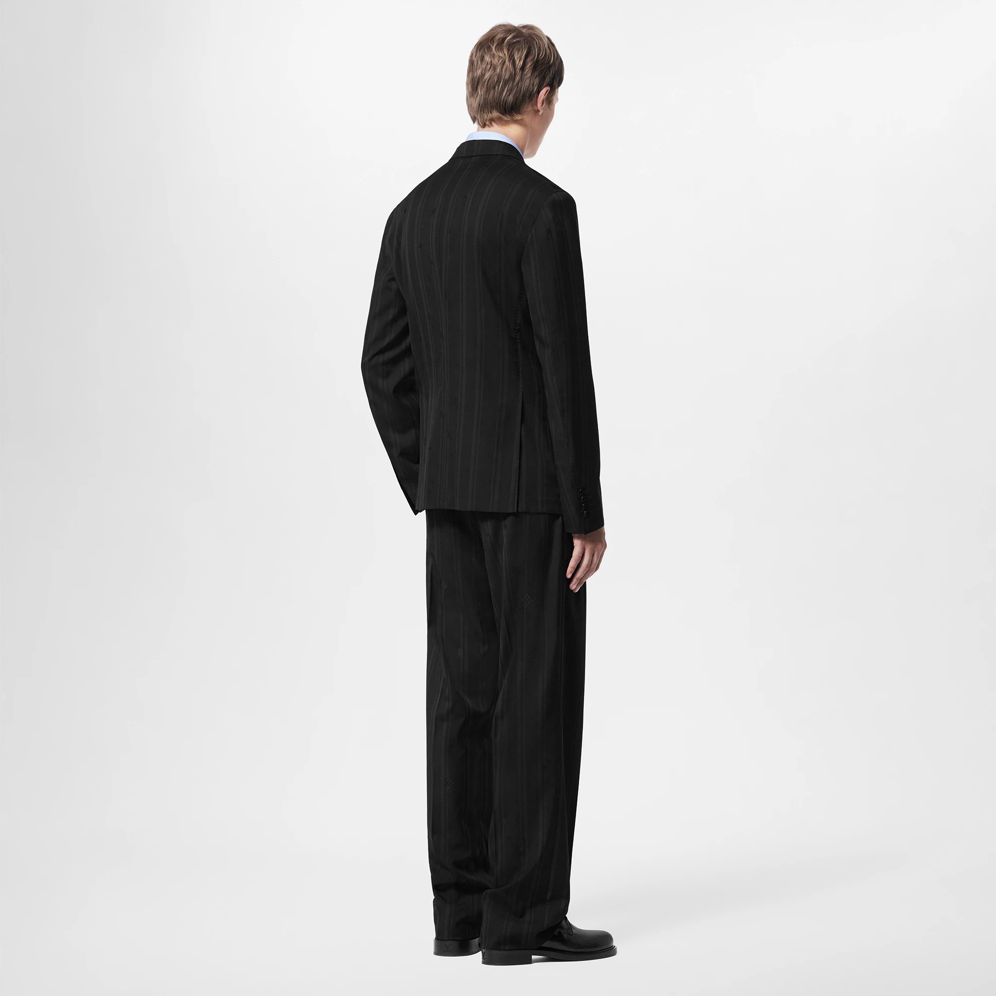 Single-Breasted Wool Napolitana Jacket - 3