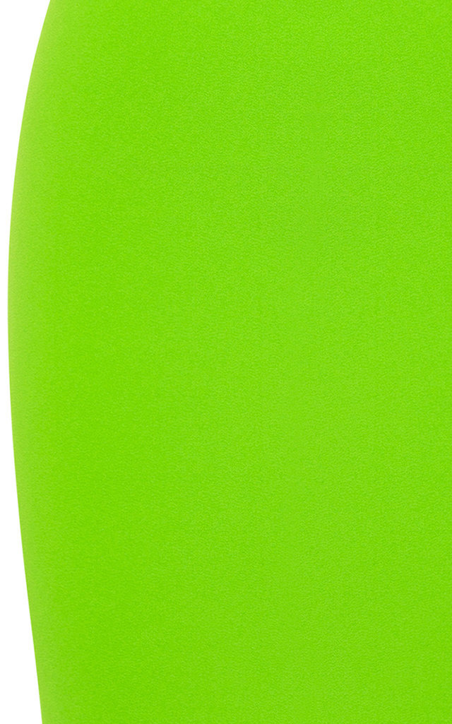 Hale Stretch Crepe Cut Out Midi Dress green - 4