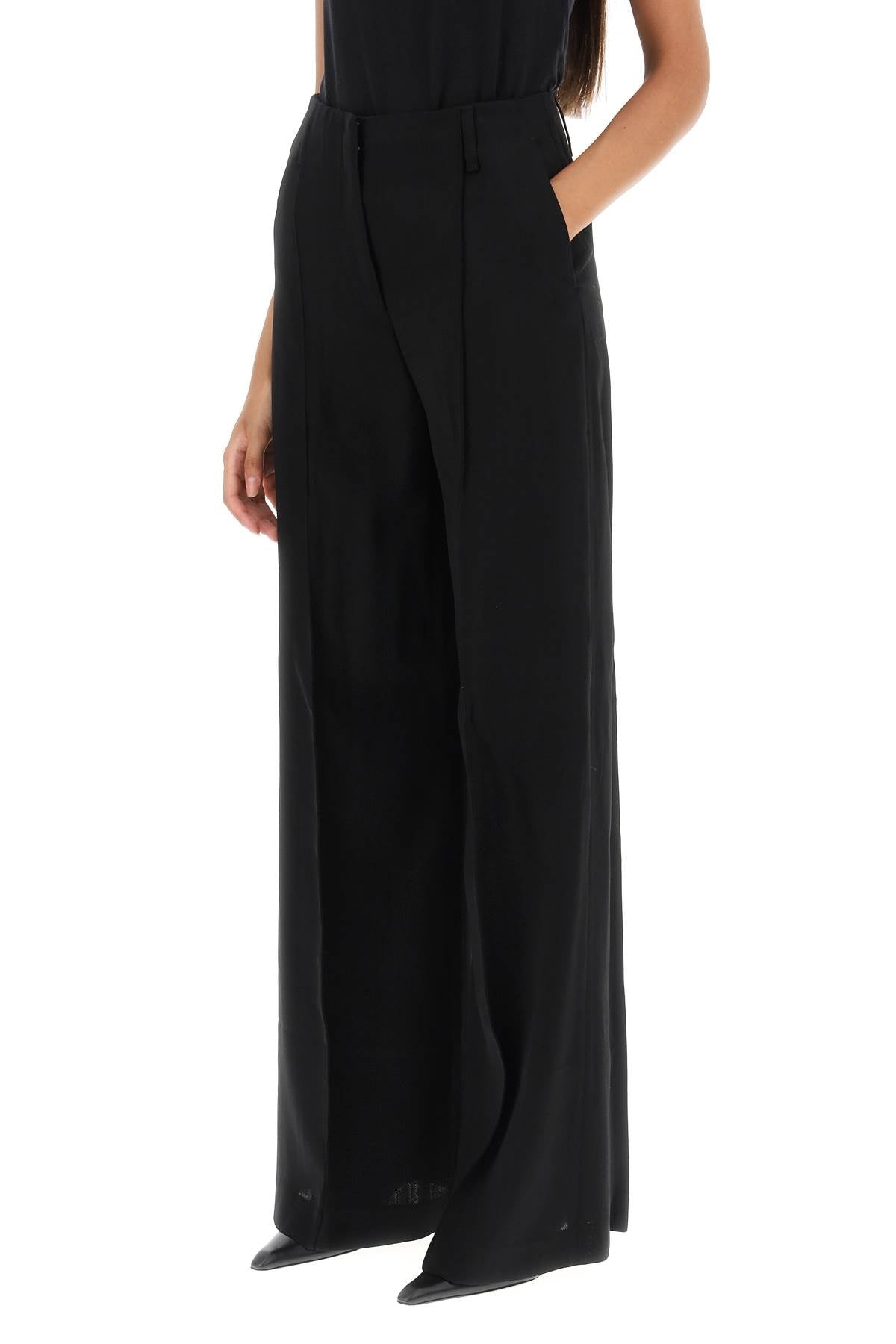 Acne Studios Wool-Blend Tailored Pants Women - 4