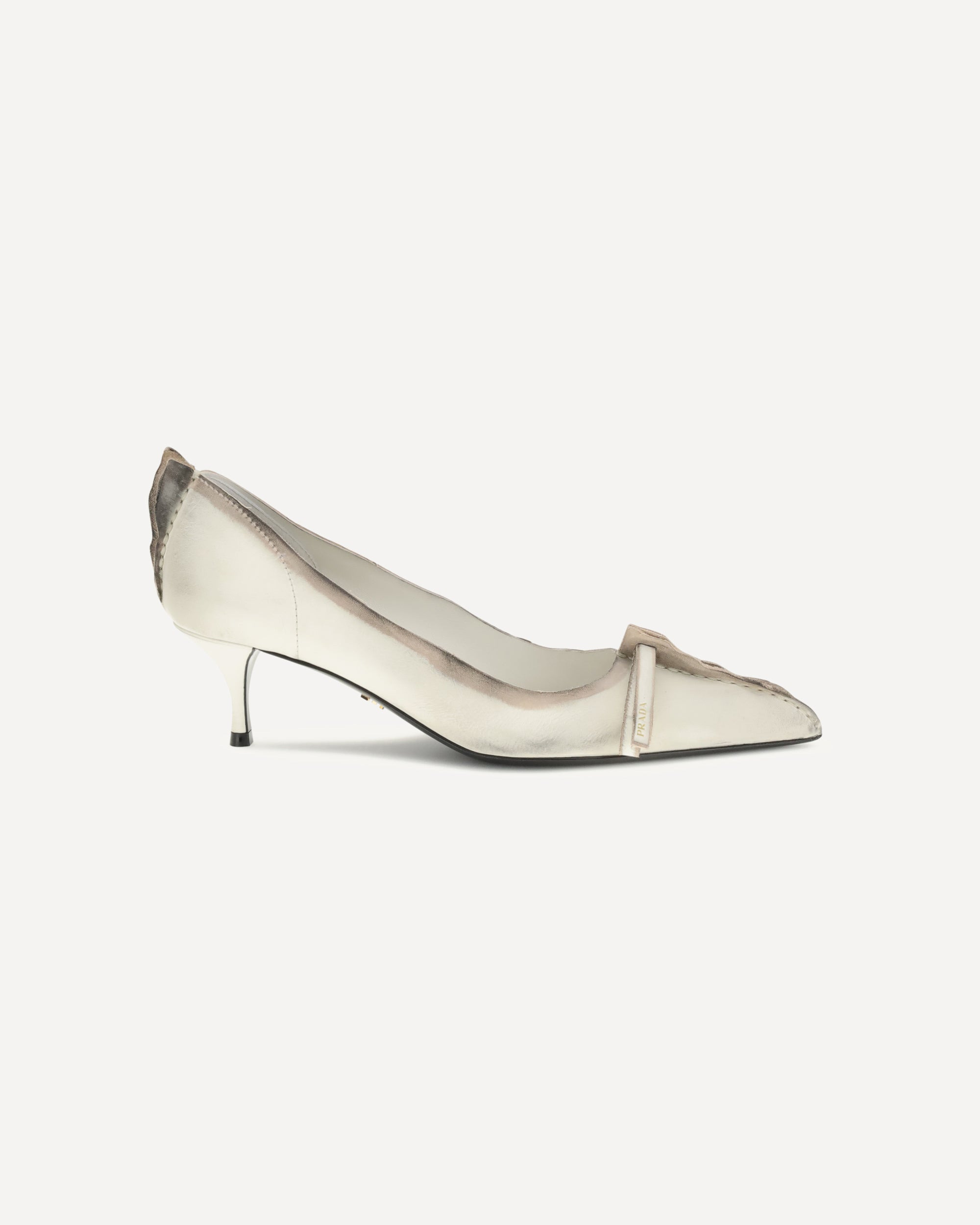 Antique leather Pumps - 1