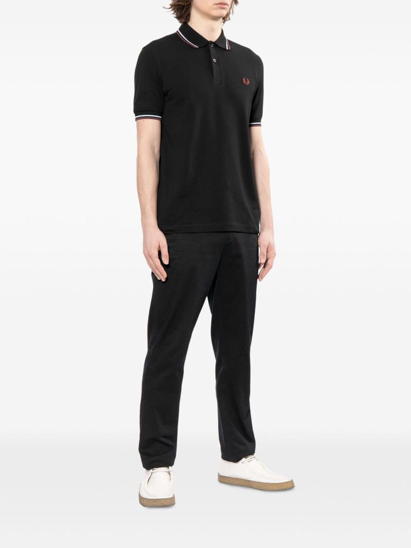 Fred Perry laurel-wreath short-sleeve polo shirt outlook