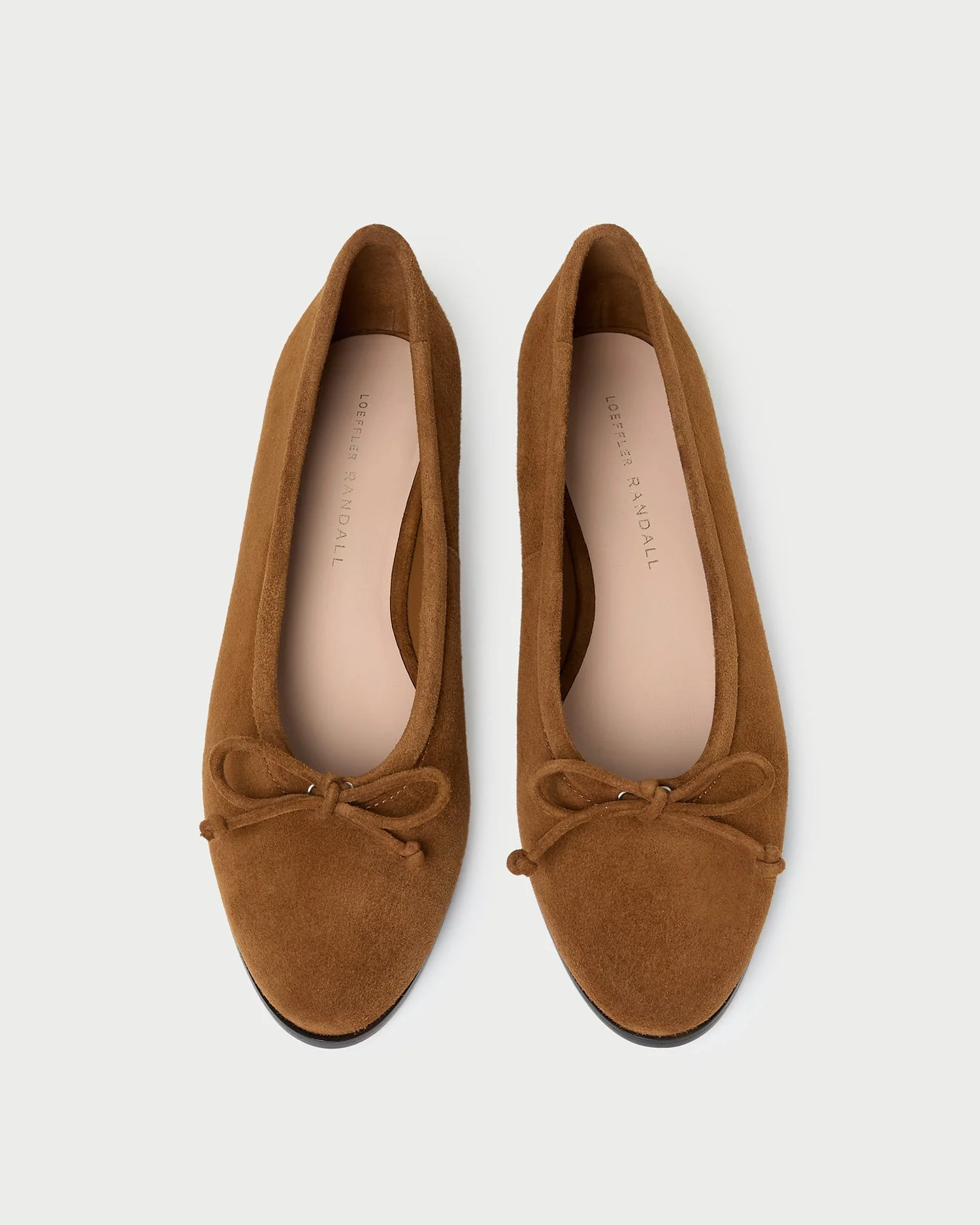 Noelle Cacao Suede Ballet Flat - 1