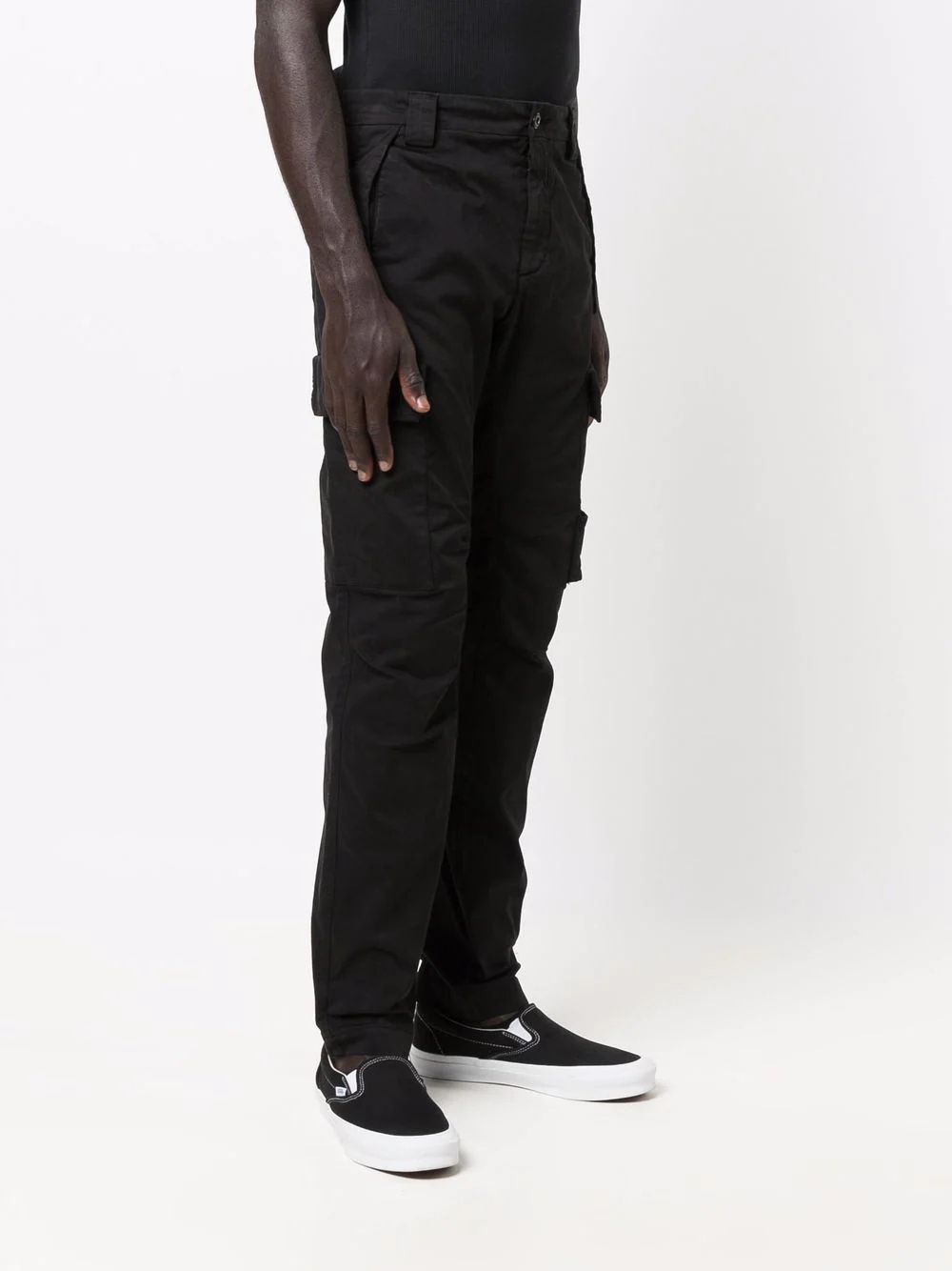 straight-leg cargo trousers - 3