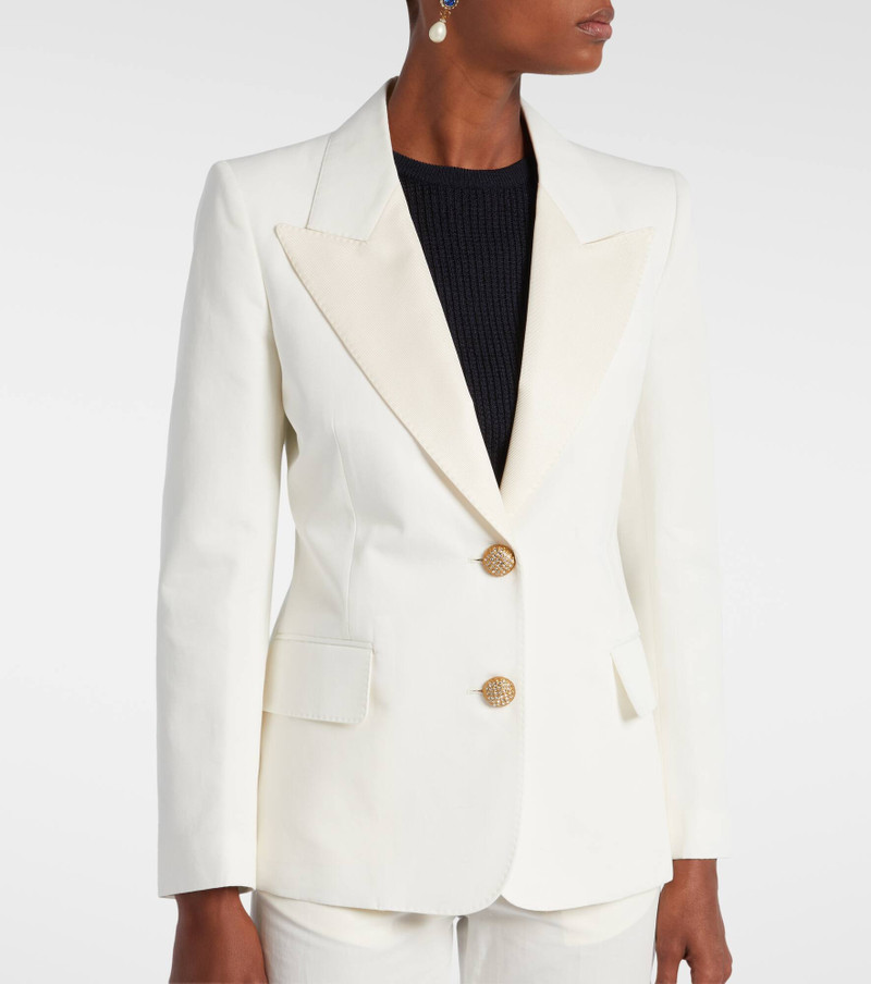 Cotton and linen blazer 7