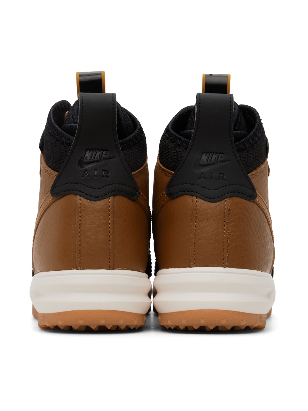 Brown & Black Lunar Force 1 Sneakers - 2