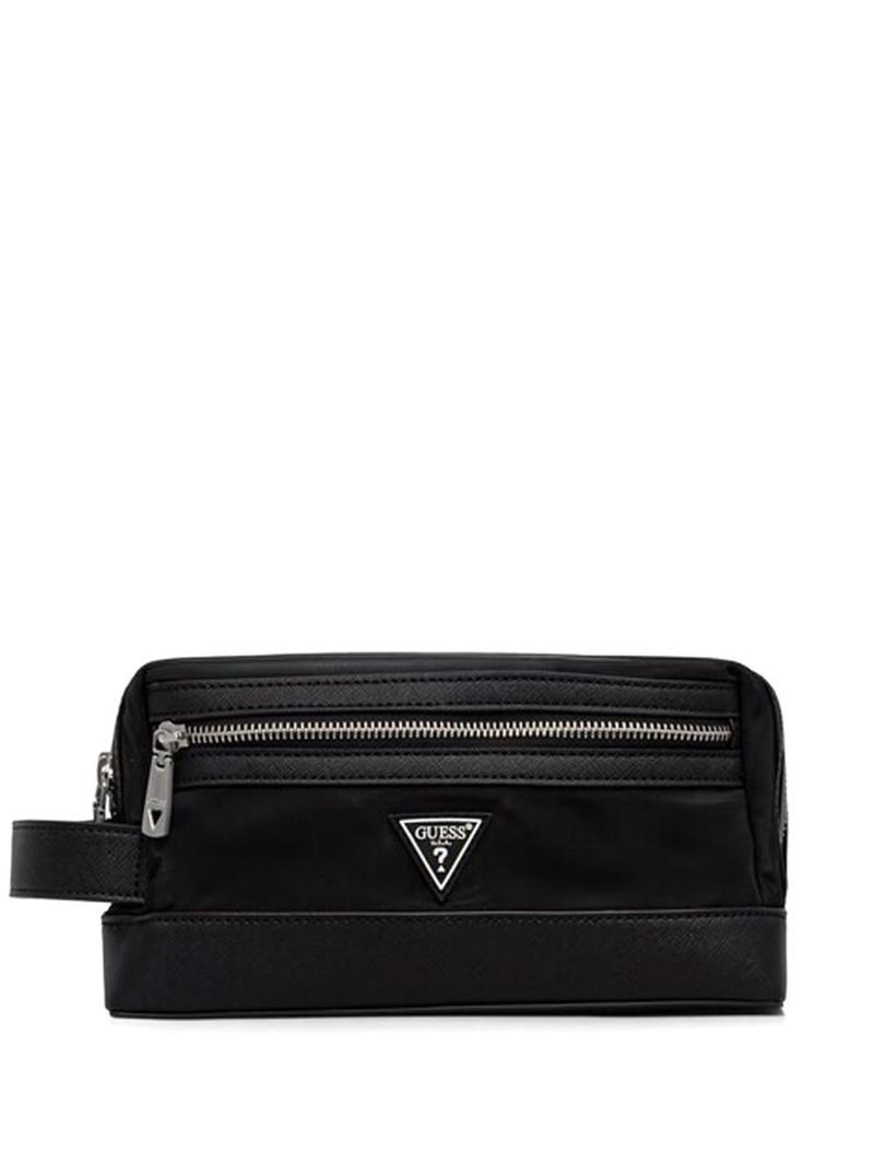 logo-detail wash bag 1