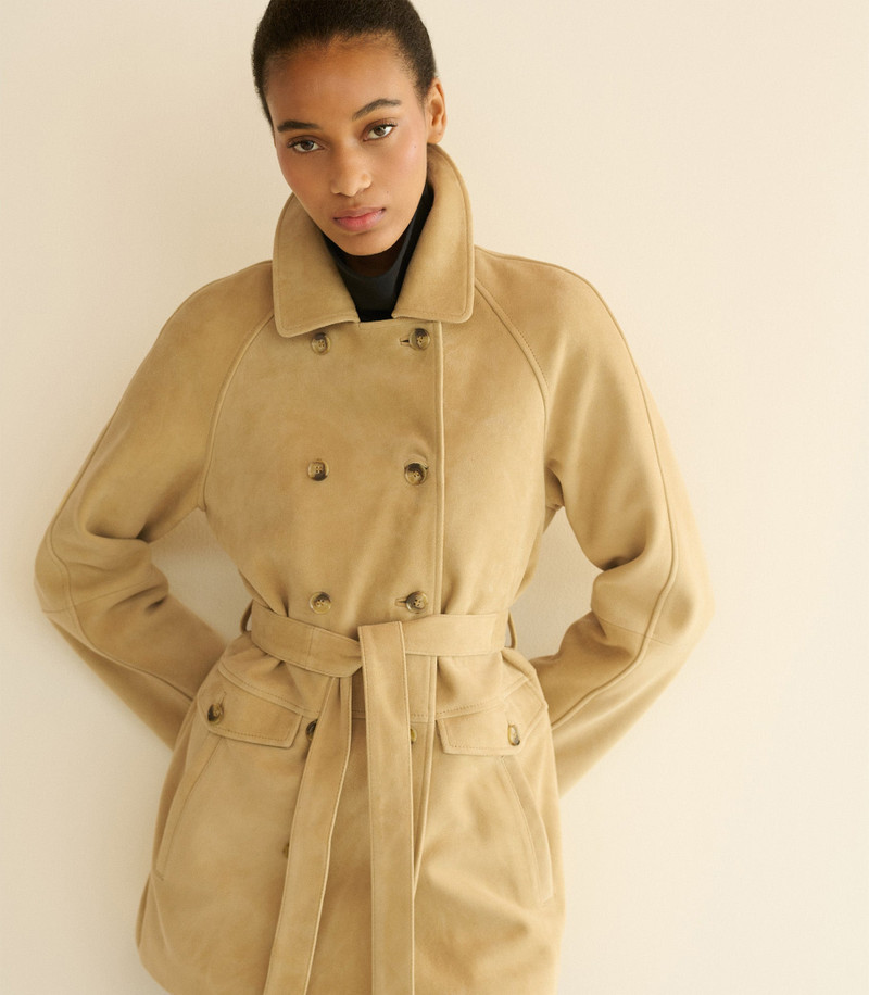 HUTTON SUEDE TRENCH 4