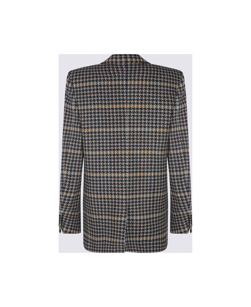SAINT LAURENT Multicolor Wool Blazer outlook