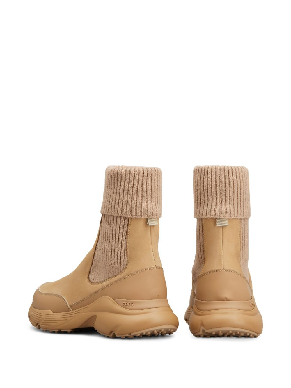 panelled sneakers - 3