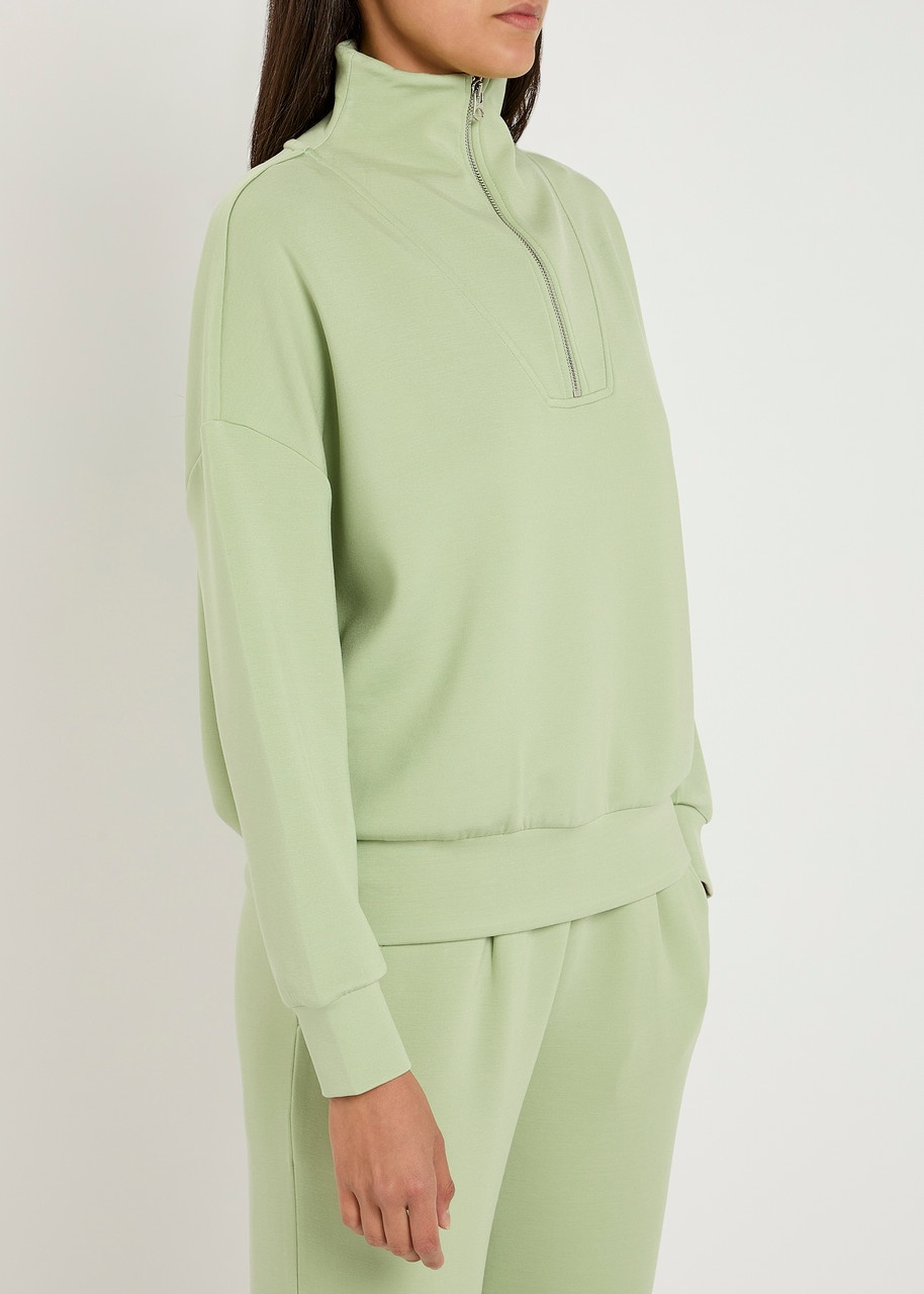 Varley Hawley Half-zip Stretch-jersey Sweatshirt - 2
