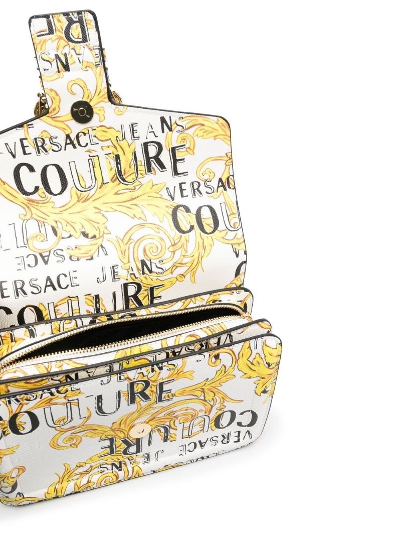 logo-print cross body bag - 6