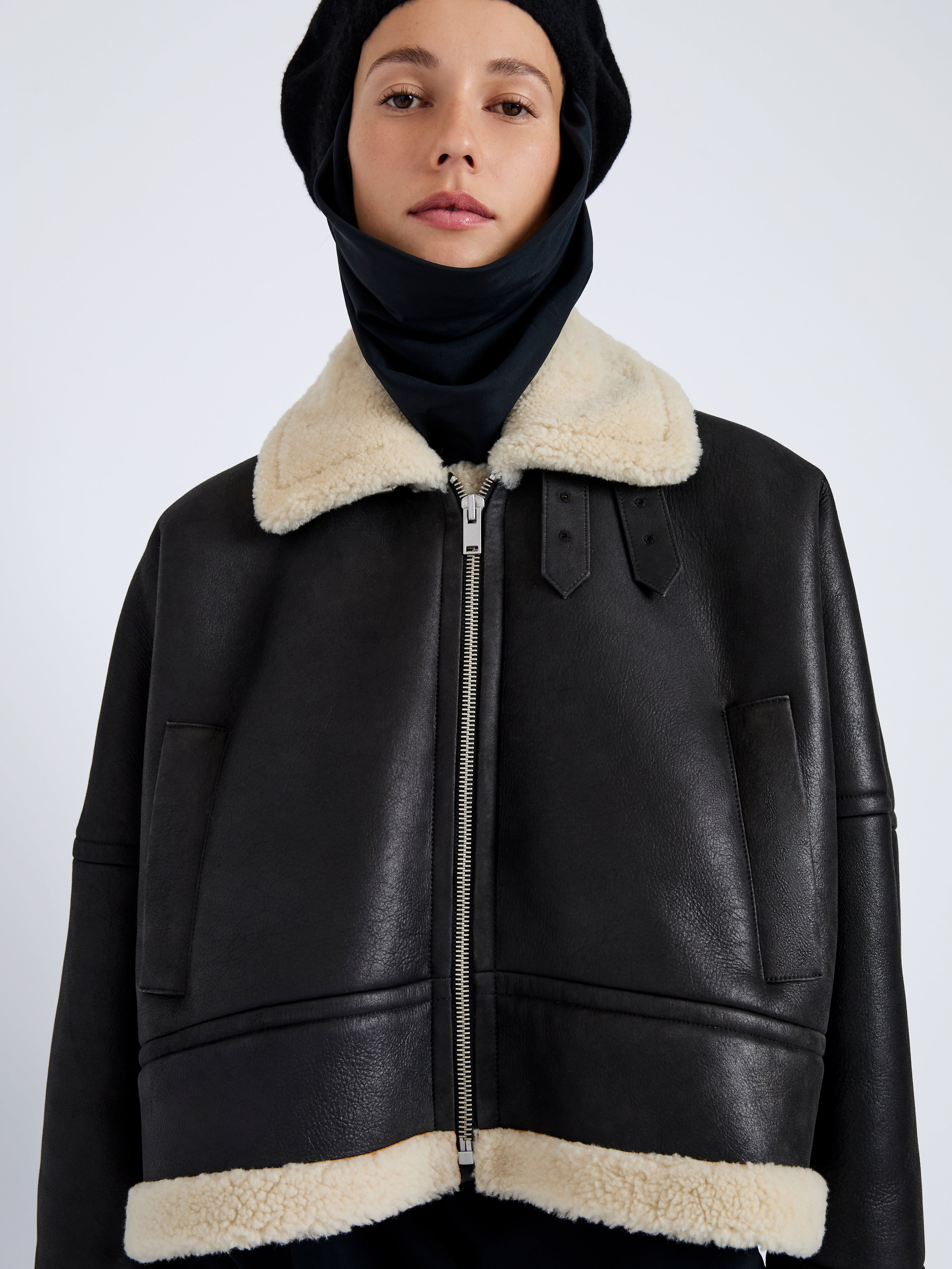 Alya Jacket in Shearling - 6