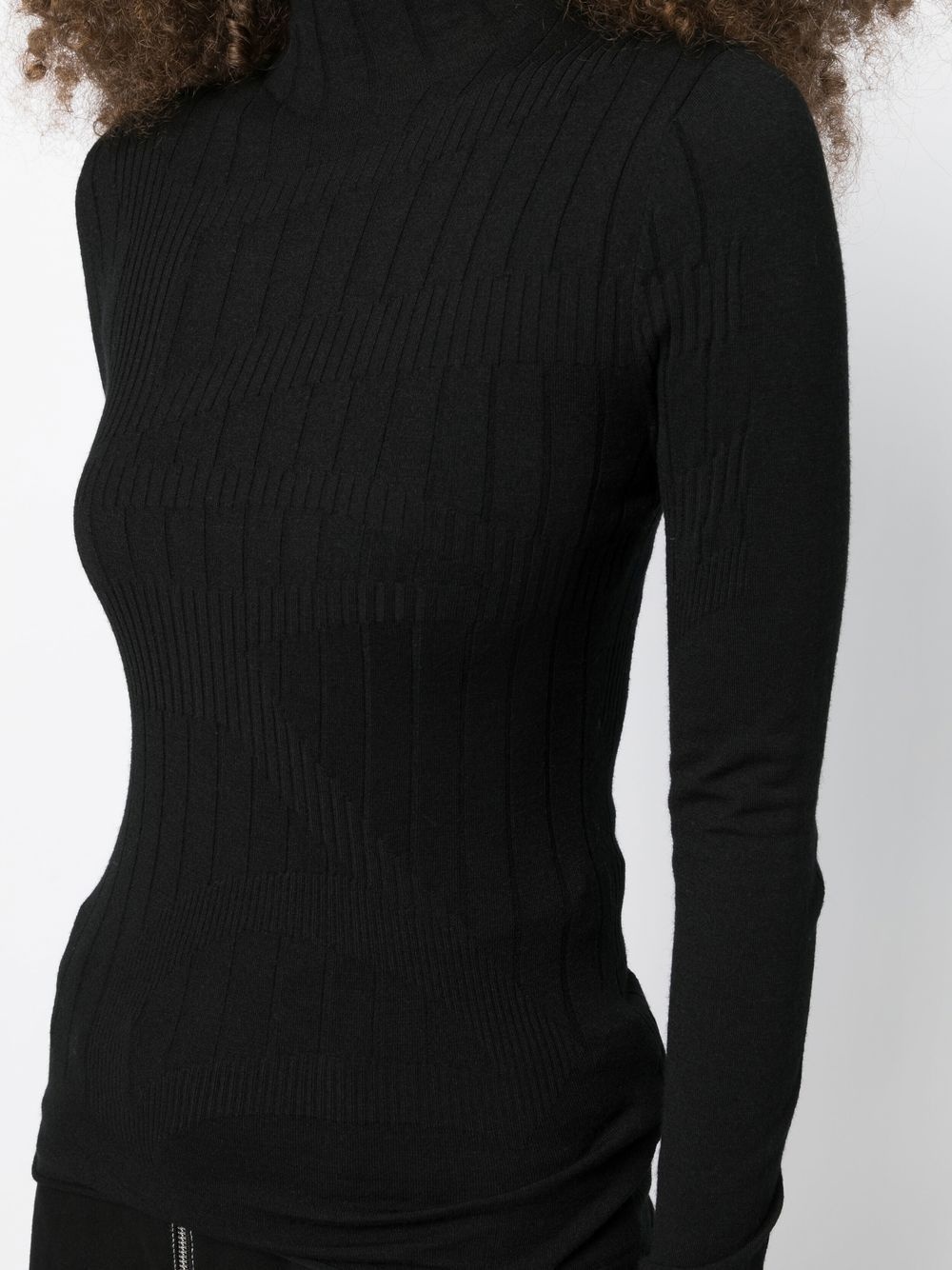 intarsia-detail knit jumper - 6