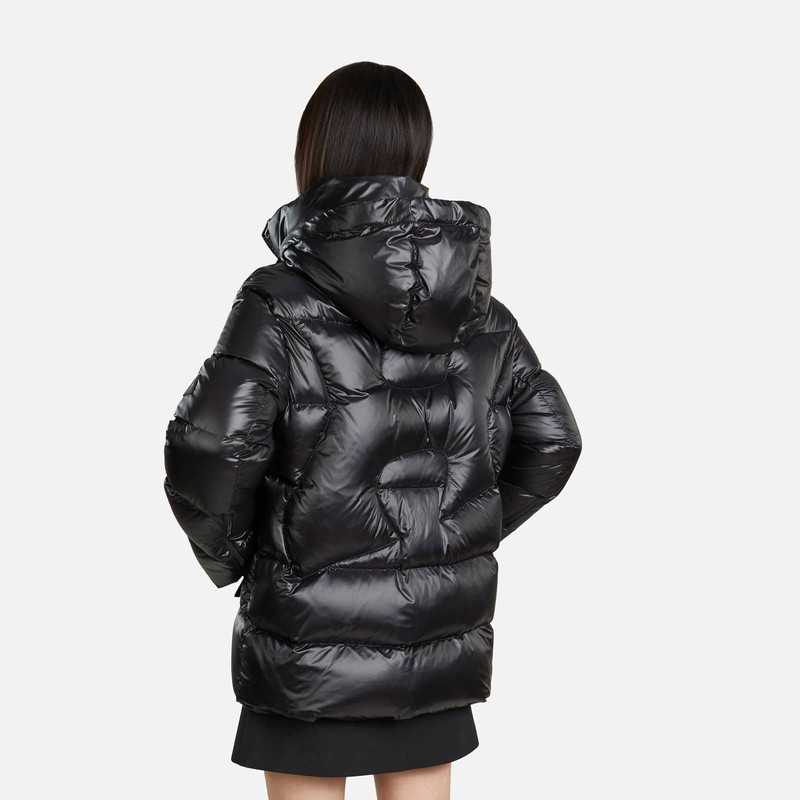 Hooded Down Jacket Black 5
