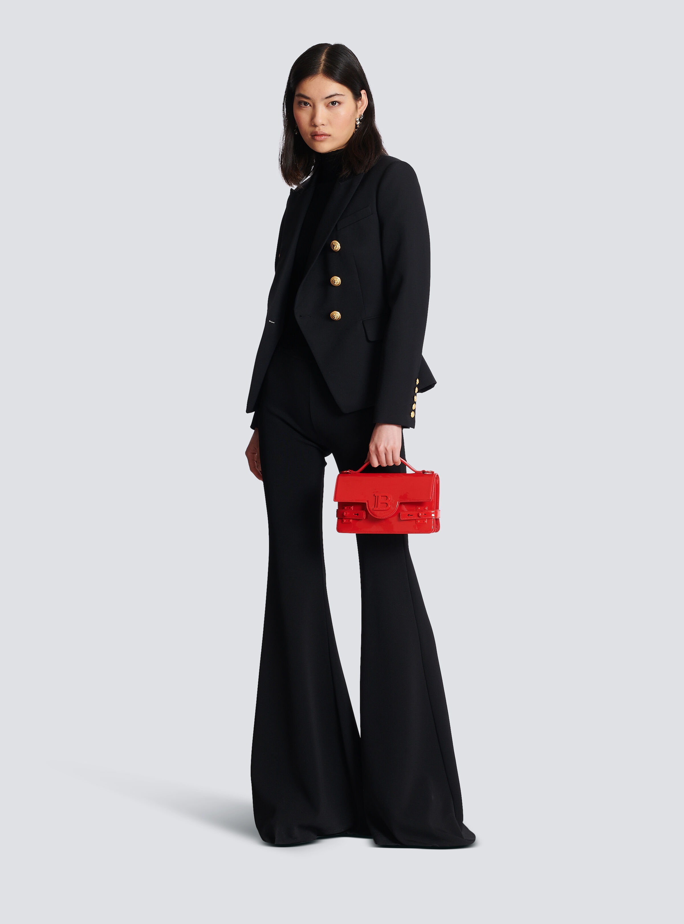 B-Buzz Shoulder 24 bag in patent leather - 2