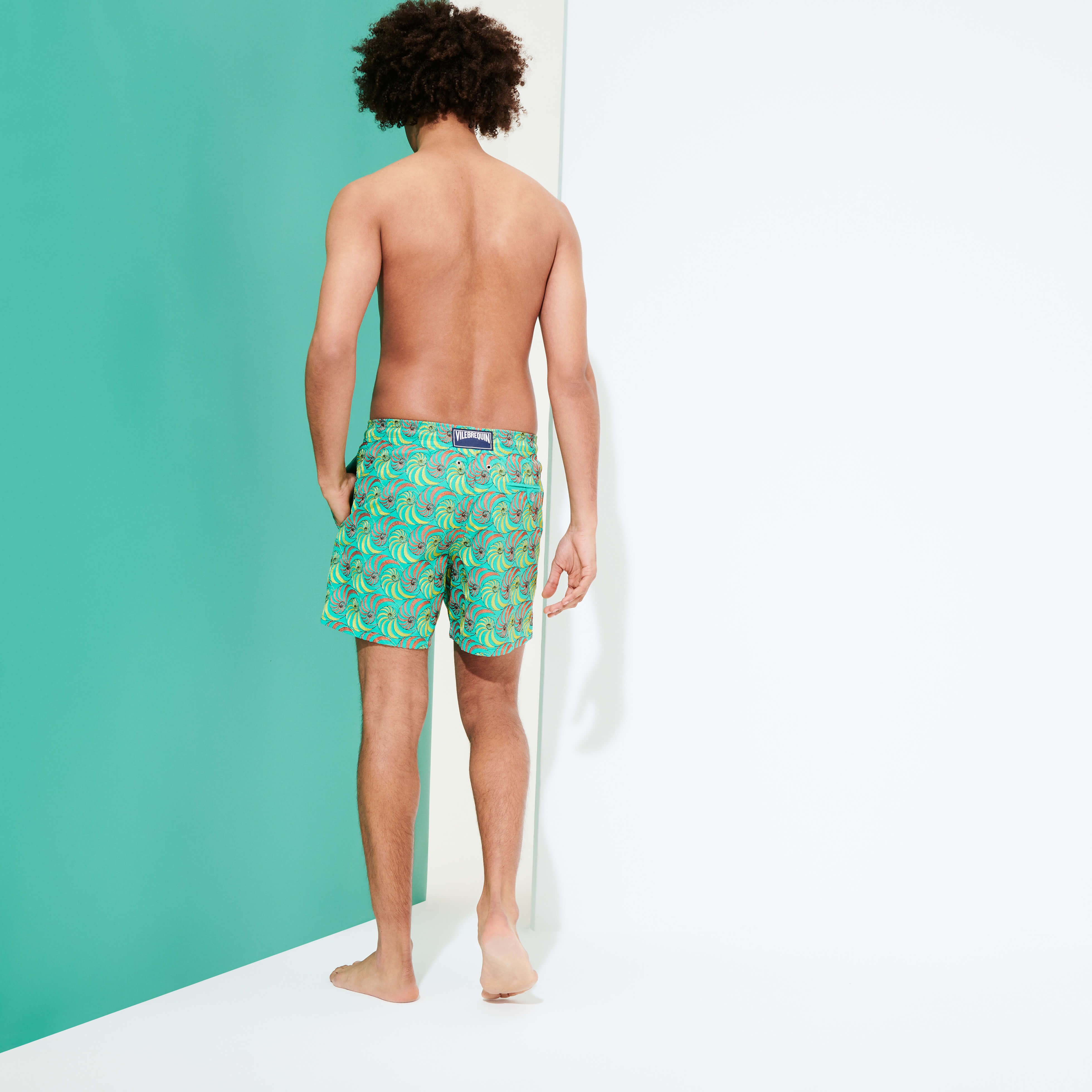 Men Swim Shorts Embroidered 2007 Snails - Limited Edition - 3