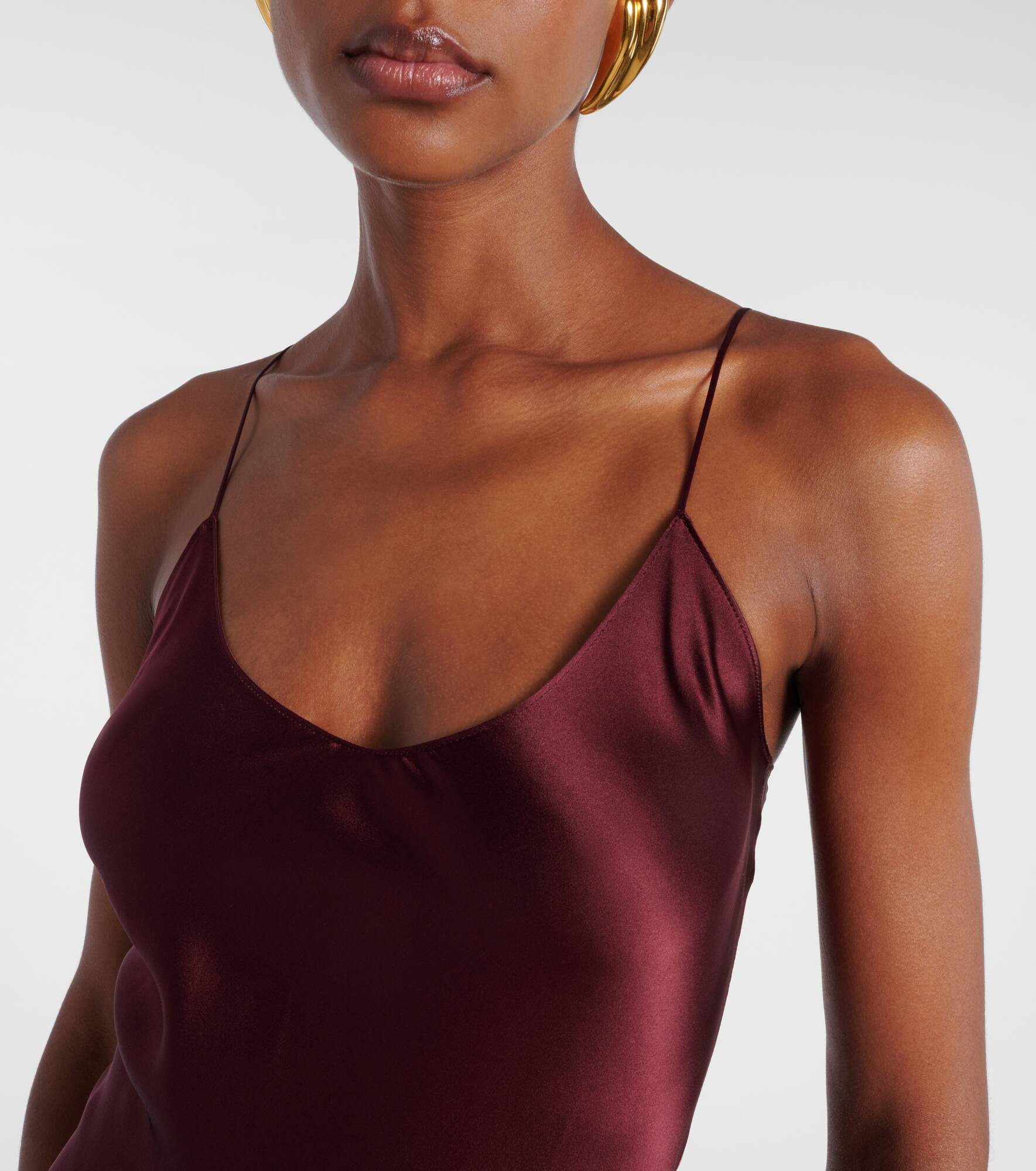 Cami silk charmeuse gown - 4