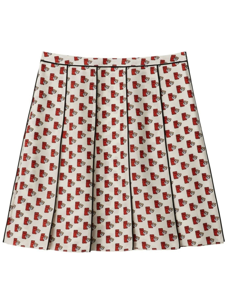 Postbox pleated skirt 1