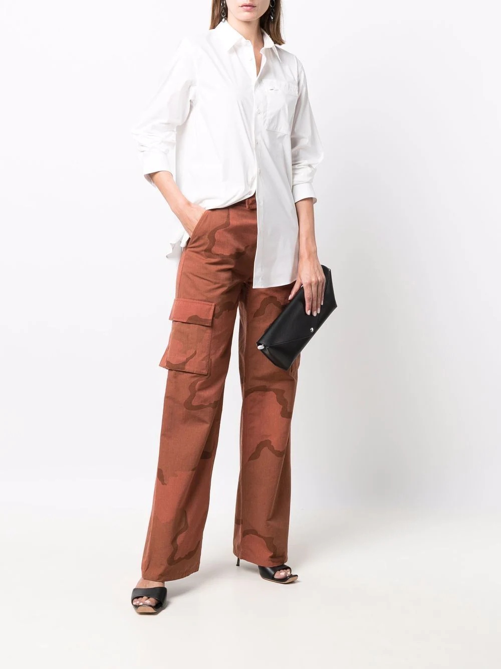 chest patch pocket shirt - 2