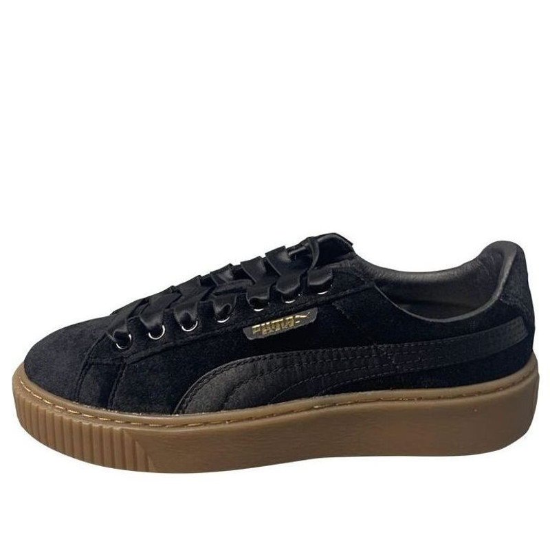 (WMNS) PUMA 스웨이드 플랫폼 '블랙' 366721-03 - 1