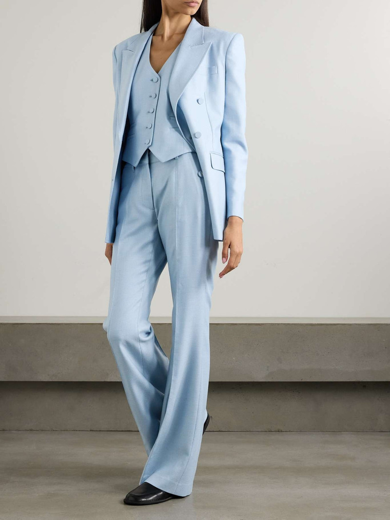GABRIELA HEARST Coleridge wool, silk and linen-blend vest outlook