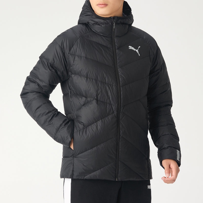 PUMA Pwrwarm Packlite Down Jacket 'Black White' 585315-01 - 5
