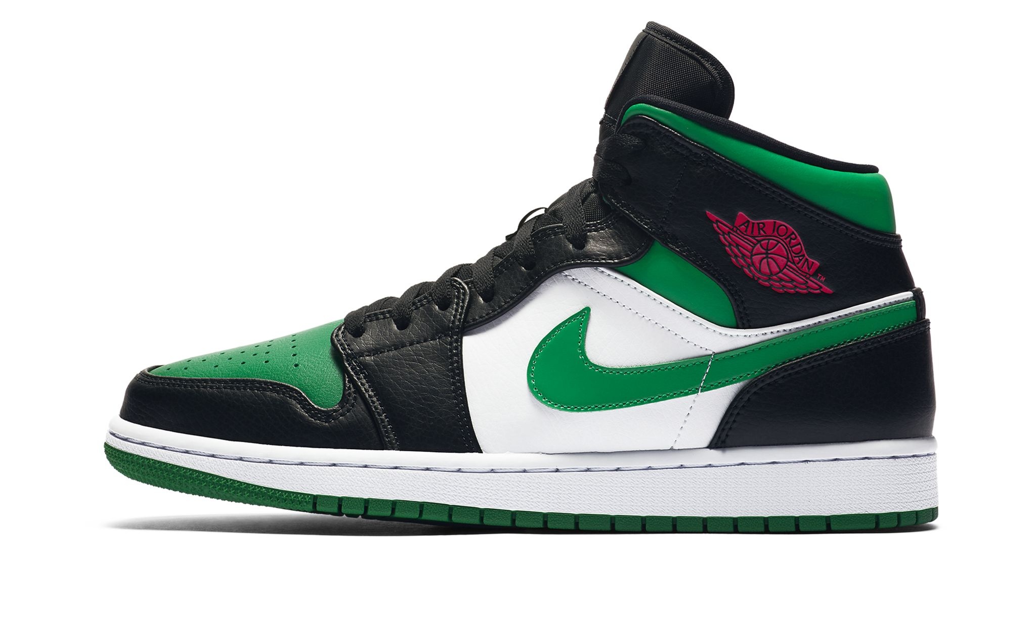 Air Jordan 1 Mid "Green Toe" - 1