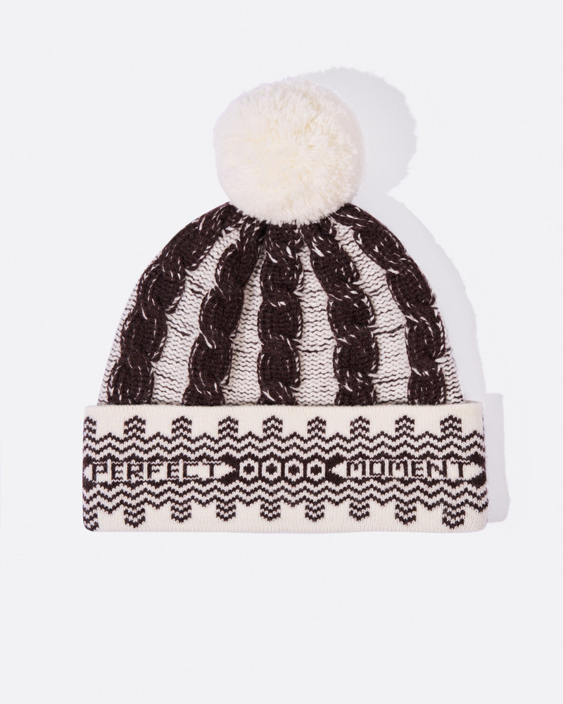 Cable Knit Merino Wool Beanie 1