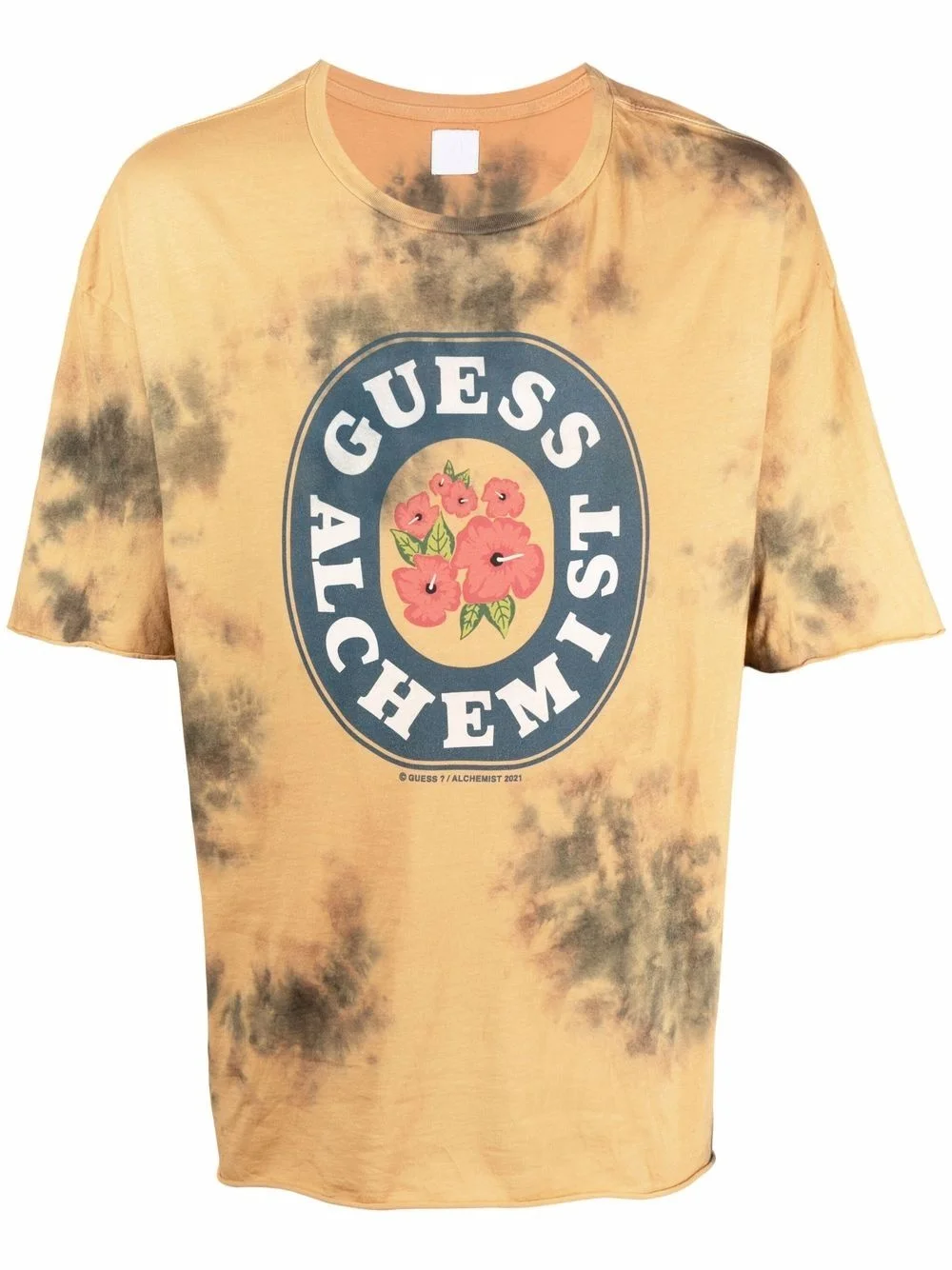 tie-dye logo T-shirt - 1