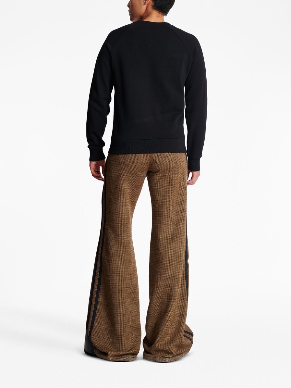 logo-print crew-neck sweatshirt - 3