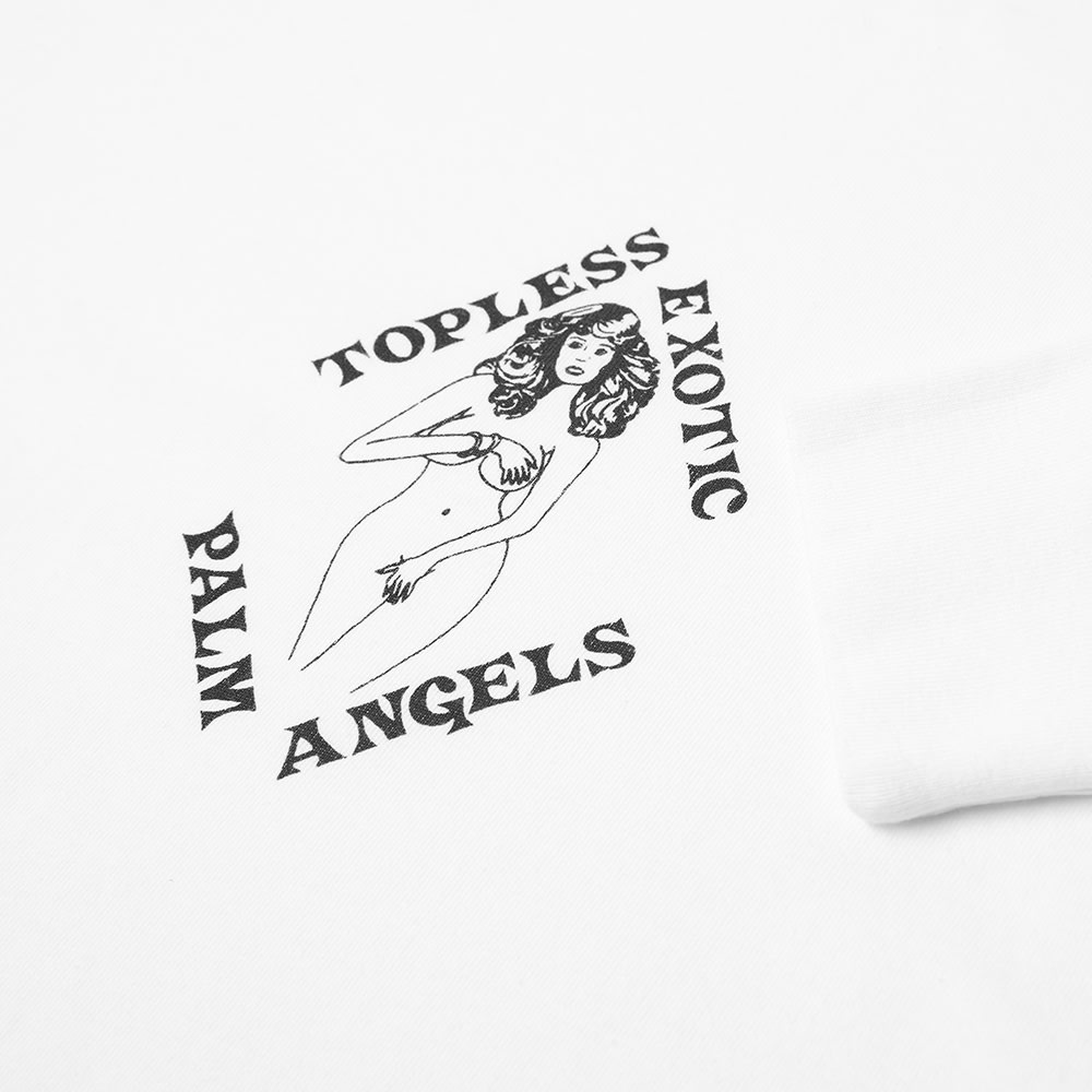 Palm Angels Long Sleeve Exotic Print Tee - 2