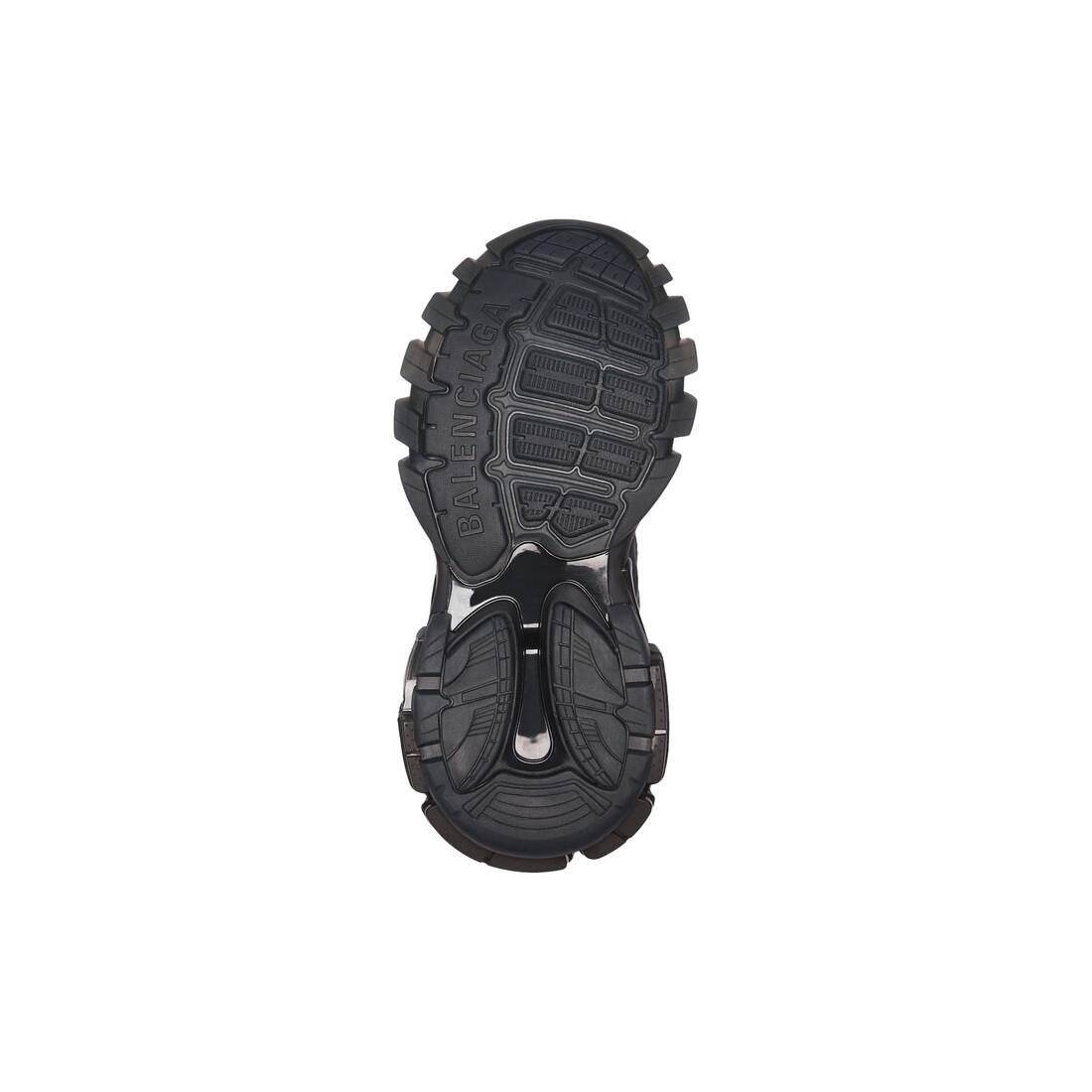 Women's Track Clear Sole Sneaker in Black - 5