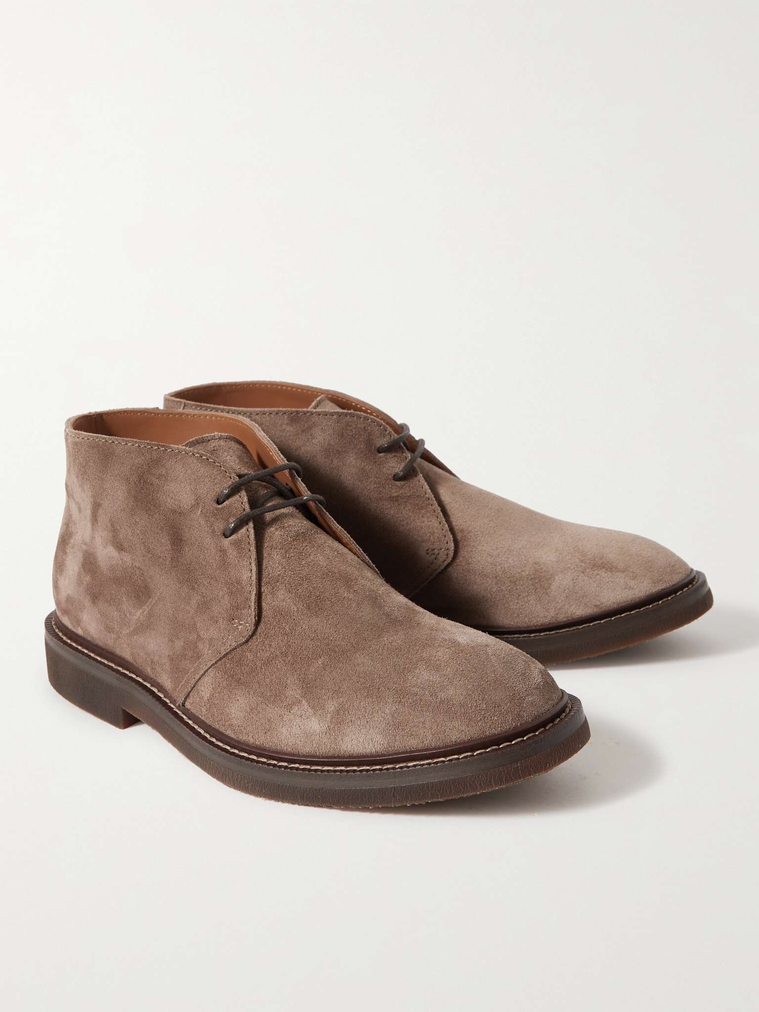 Suede Chukka Boots - 4