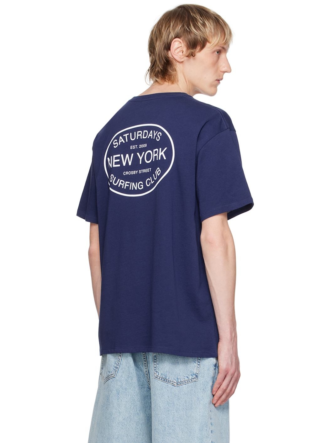 Navy Surfing Club Standard T-Shirt - 3