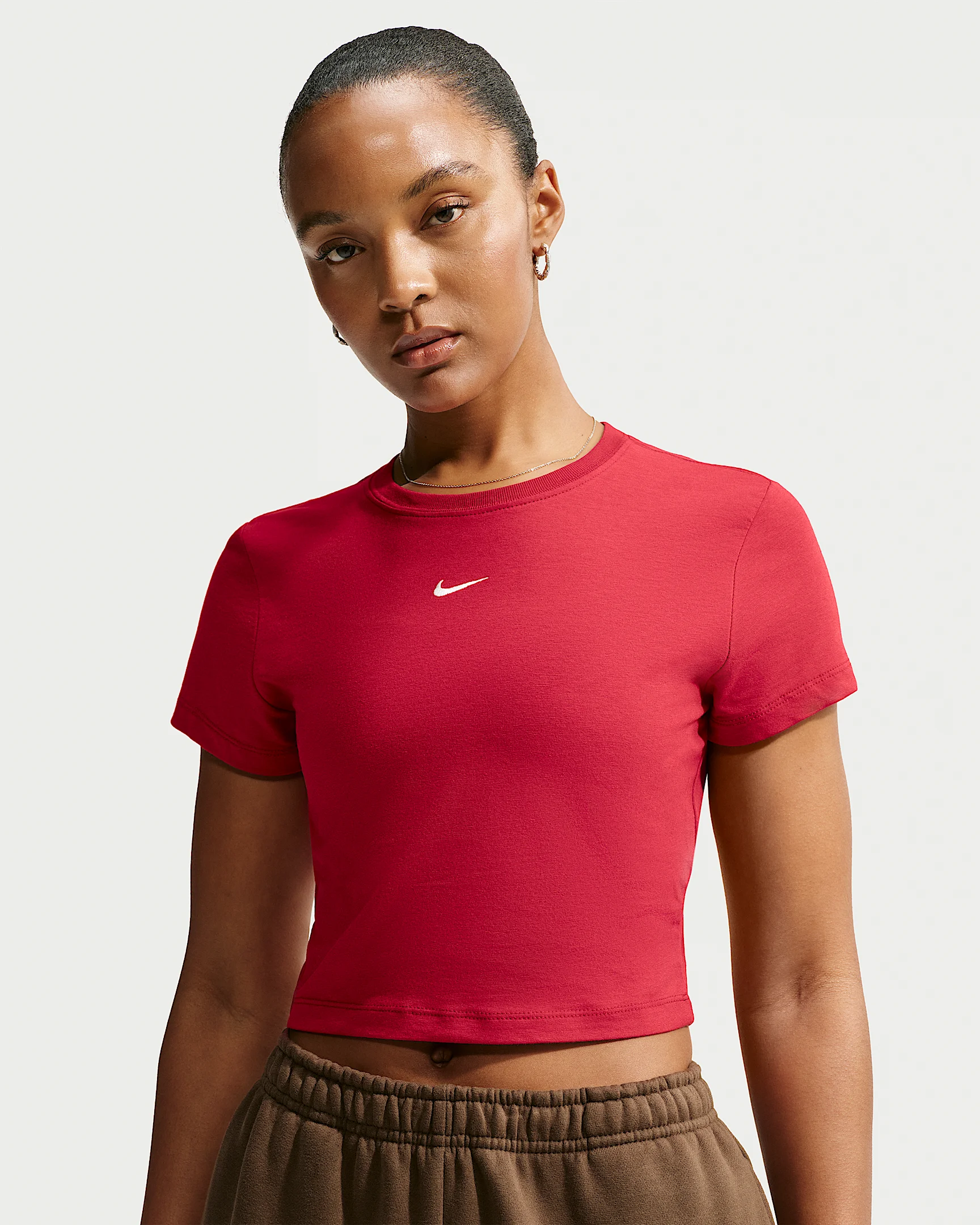 Nike Sportswear Chill Knit Women's Cropped T-Shirt - 1